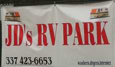 JD's RV Park Sign - RV Park Site